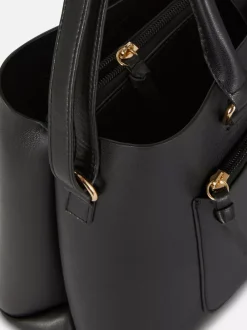 Primark Torby I Portmonetki<Torba shopper ze sztucznej skóry z zasuwaną kieszenią