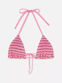 Primark Stroje Kąpielowe I Plażowe<Trójkątna góra od bikini z marszczonego materiału