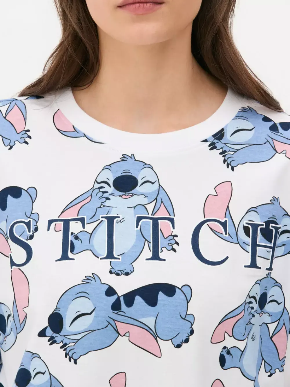 Primark Koszule Nocne<T-shirt do spania z motywem Sticha Disneya