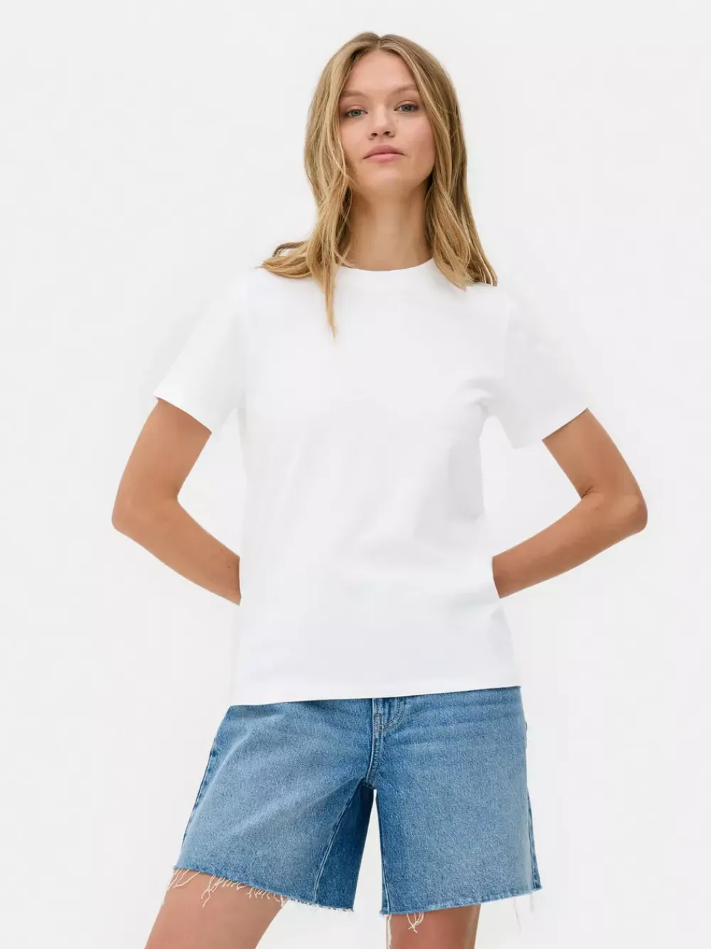 Primark Topy I T-Shirty<T-shirt Essential z okrągłym dekoltem