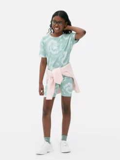 Dzieci Primark Komplety I Gotowe Stroje<T-shirt i szorty z efektem tie-dye Los Angeles
