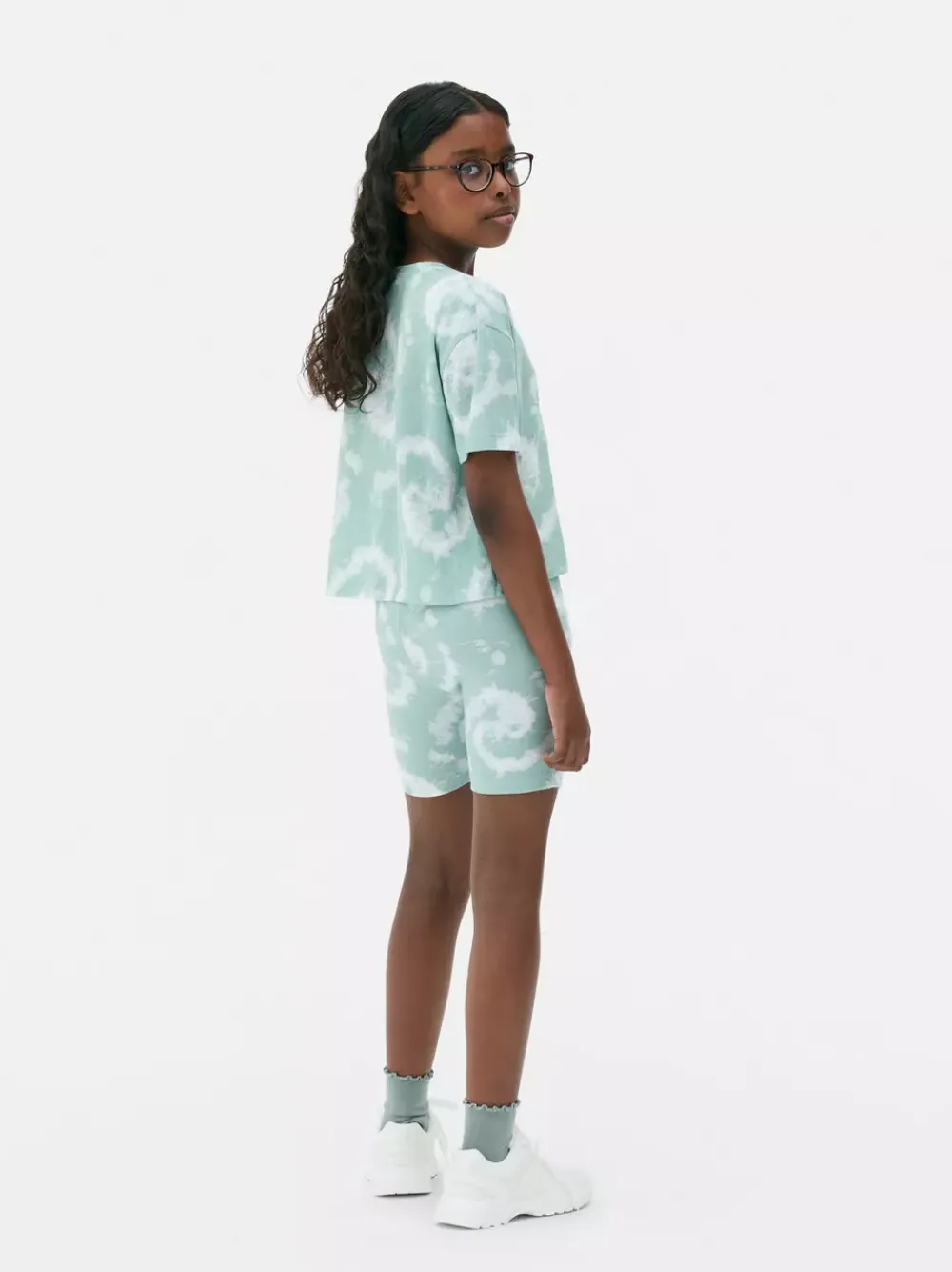 Dzieci Primark Komplety I Gotowe Stroje<T-shirt i szorty z efektem tie-dye Los Angeles