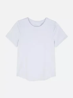 Primark Odzież Domowa I Na Siłownię|Topy I T-Shirty<T-shirt na siłownię z okrągłym dekoltem