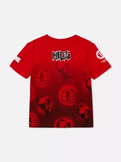 Dzieci Primark Topy I T-Shirty<T-shirt NBA New York Nets z motywem Marvela