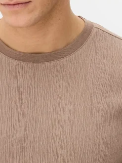 Primark Topy I T-Shirty<T-shirt o marszczonej fakturze Kem