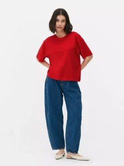 Primark Topy I T-Shirty<T-shirt oversize o kwadratowym kroju