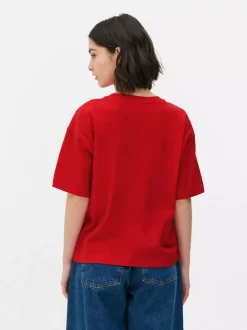 Primark Topy I T-Shirty<T-shirt oversize o kwadratowym kroju