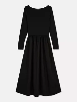 Primark Sukienki<T-shirtowa sukienka midi 2 w 1