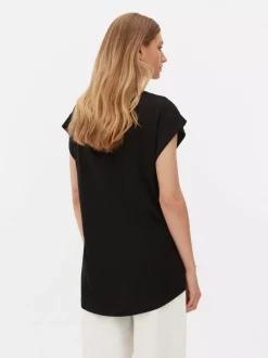 Primark Topy I T-Shirty<T-shirt o wydłużonym kroju Essential