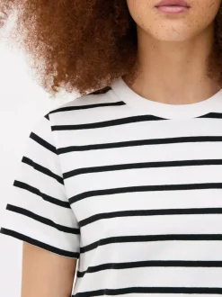 Primark Topy I T-Shirty<T-shirt w paski z krótkim rękawem
