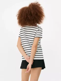 Primark Topy I T-Shirty<T-shirt w paski z krótkim rękawem
