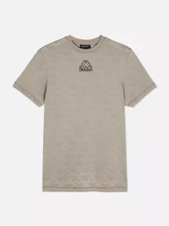 Primark Odzież Sportowa I Domowa|Topy I T-Shirty<T-shirt z żakardowym nadrukiem Kappa x