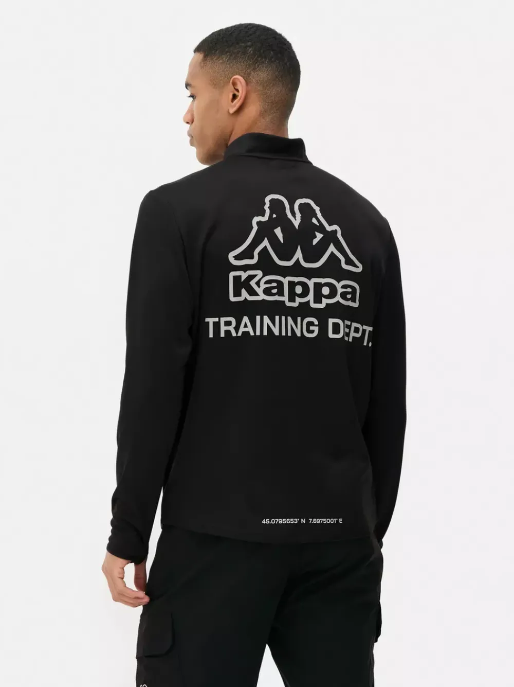 Primark Odzież Sportowa I Domowa|Topy I T-Shirty<T-shirt z długim rękawem i suwakiem Kappa x