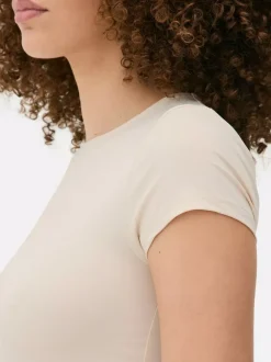 Primark Topy I T-Shirty<T-shirt z efektem drugiej skóry