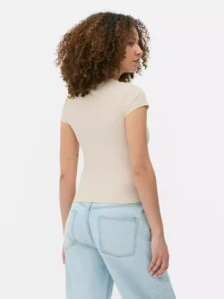 Primark Topy I T-Shirty<T-shirt z efektem drugiej skóry