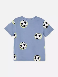 Dzieci Primark Topy I T-Shirty<T-shirt z krótkim rękawem i motywem ciężarówek