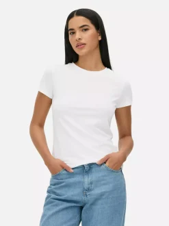 Primark Topy I T-Shirty<T-shirt z krótkim rękawem i okrągłym dekoltem