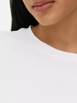 Primark Topy I T-Shirty<T-shirt z krótkim rękawem i okrągłym dekoltem