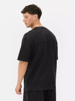 Primark Topy I T-Shirty<T-shirt z krótkim rękawem o waflowej fakturze