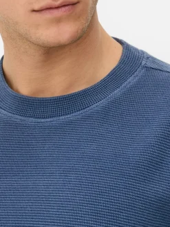 Primark Topy I T-Shirty<T-shirt z krótkim rękawem o waflowej fakturze