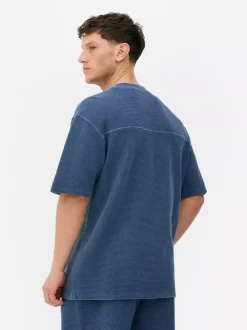 Primark Topy I T-Shirty<T-shirt z krótkim rękawem o waflowej fakturze