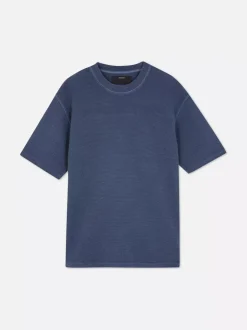 Primark Topy I T-Shirty<T-shirt z krótkim rękawem o waflowej fakturze