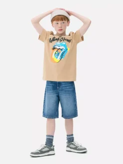 Dzieci Primark Topy I T-Shirty<T-shirt z krótkim rękawem Rolling Stones