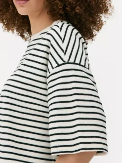 Primark Topy I T-Shirty<T-shirt z krótkim rękawem w paski, część zestawu
