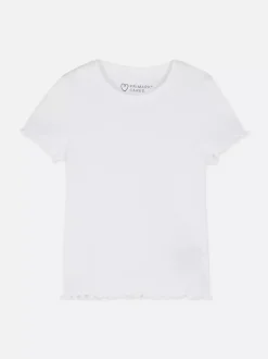 Dzieci Primark Topy I T-Shirty<T-shirt z krótkim rękawem w prążki