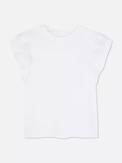 Primark Topy I T-Shirty<T-shirt z krótkim rękawem z haftem