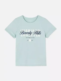 Dzieci Primark Topy I T-Shirty<T-shirt z krótkim rękawem z nadrukiem
