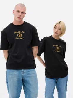 Primark Topy I T-Shirty|Topy I T-Shirty<T-shirt z motywem Brooklyn Nets NBA