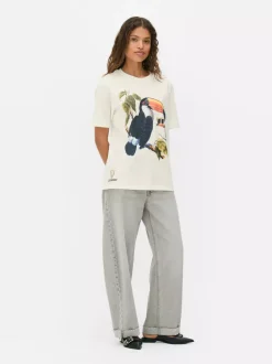 Primark Topy I T-Shirty<T-shirt z motywem tukana, symbolu Guinnessa