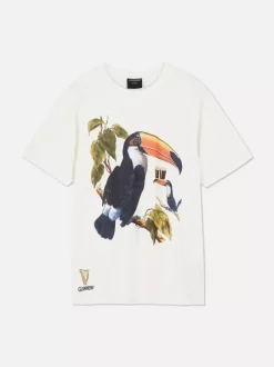 Primark Topy I T-Shirty<T-shirt z motywem tukana, symbolu Guinnessa