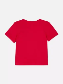 Dzieci Primark Topy I T-Shirty<T-shirt z motywem wisienek-serduszek