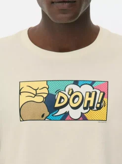 Primark Topy I T-Shirty<T-shirt z motywem wyrażenia D'oh z Simpsonów