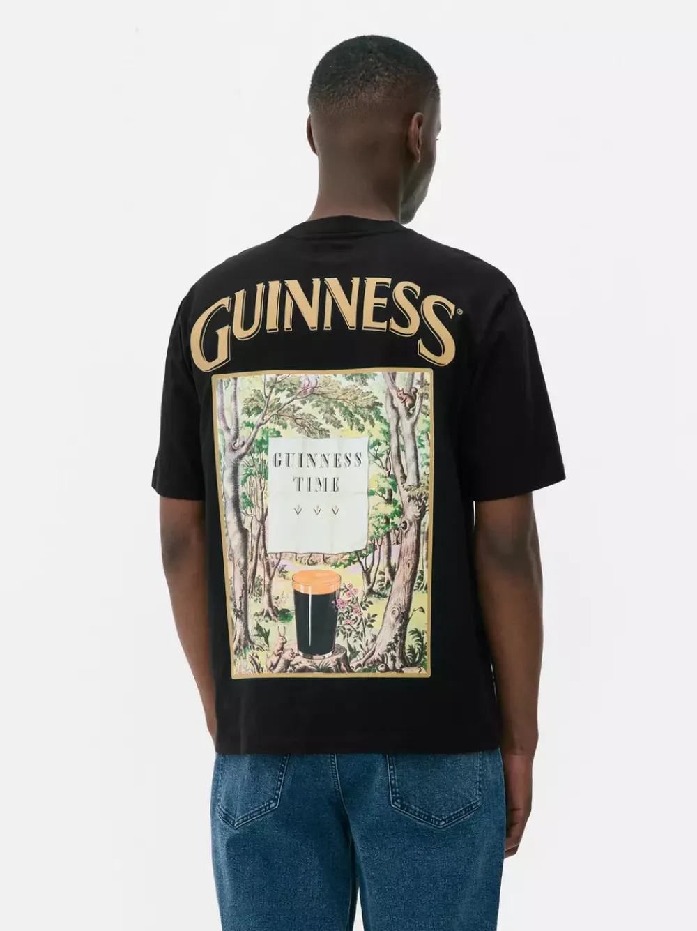 Primark Topy I T-Shirty<T-shirt z nadrukiem Guinnessa