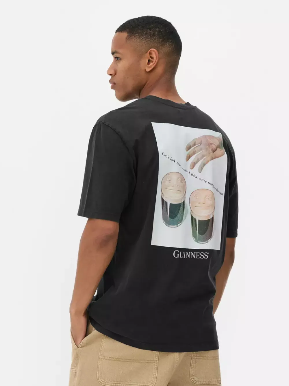Primark Topy I T-Shirty<T-shirt z nadrukiem Guinnessa