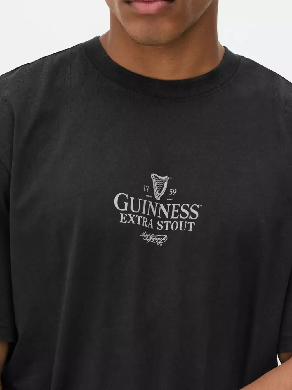 Primark Topy I T-Shirty<T-shirt z nadrukiem Guinnessa