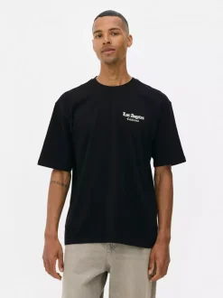 Primark Topy I T-Shirty<T-shirt z nadrukiem Los Angeles