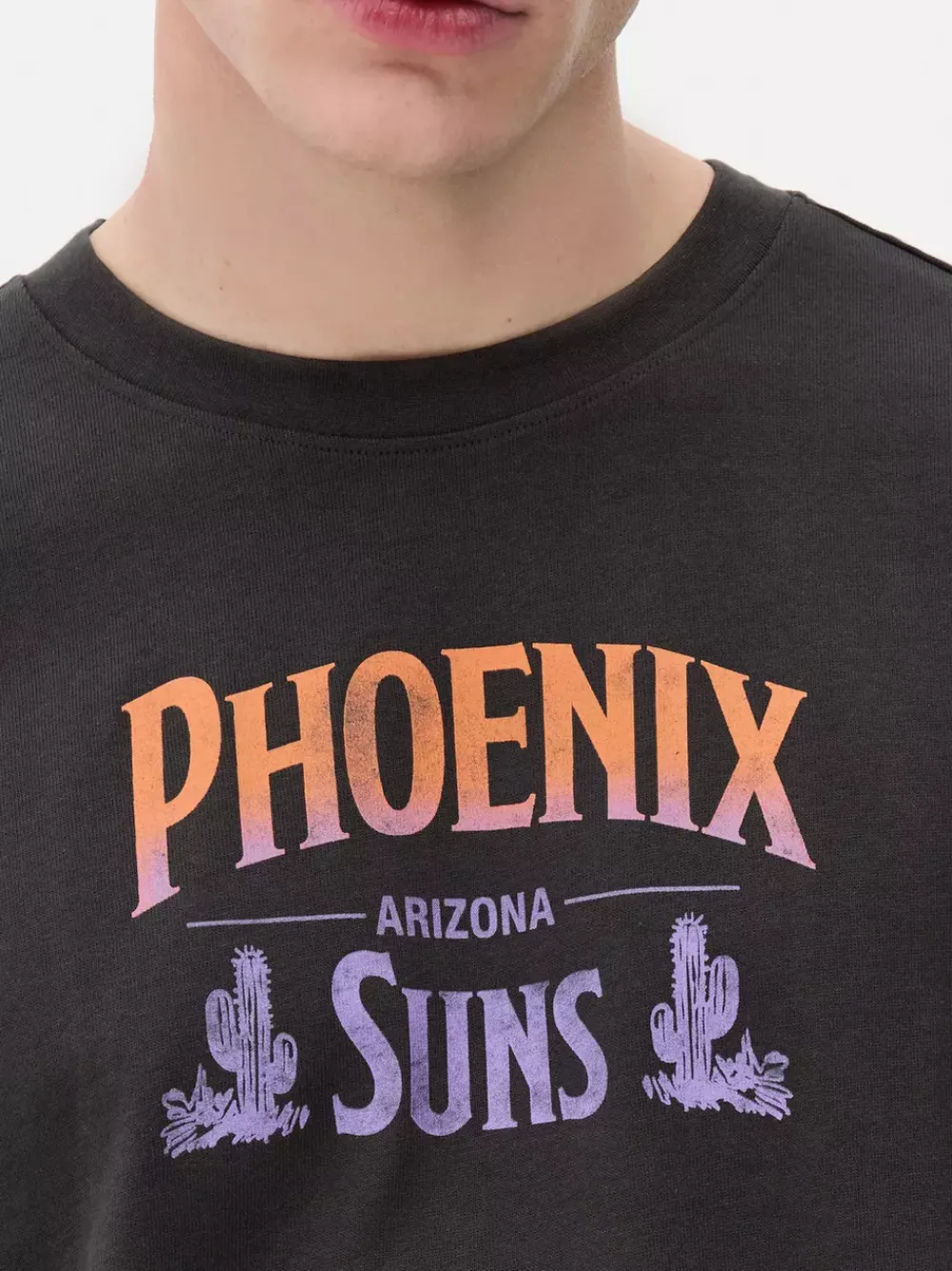 Primark Topy I T-Shirty<T-shirt z nadrukiem NBA Phoenix Suns