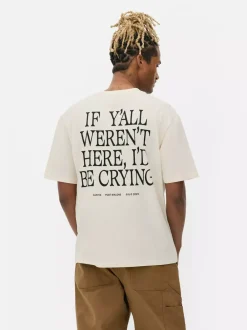 Primark Topy I T-Shirty<T-shirt z nadrukiem Post Malone'a