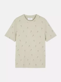 Primark Topy I T-Shirty<T-shirt z nadrukiem w drobne palmy