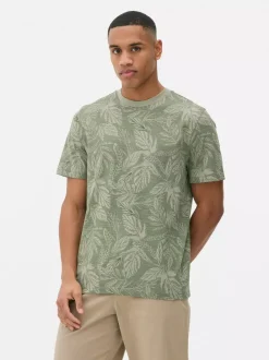 Primark Topy I T-Shirty<T-shirt z nadrukiem w liście