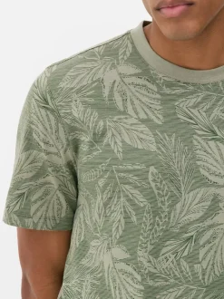 Primark Topy I T-Shirty<T-shirt z nadrukiem w liście