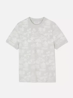Primark Topy I T-Shirty<T-shirt z nadrukiem w palmy