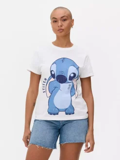 Primark Topy I T-Shirty<T-shirt z okrągłym dekoltem i motywem Sticha Disneya