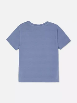 Dzieci Primark Topy I T-Shirty<T-shirt z okrągłym dekoltem i teksturowanym motywem