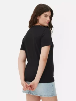 Primark Topy I T-Shirty<T-shirt z okrągłym dekoltem o regularnym kroju