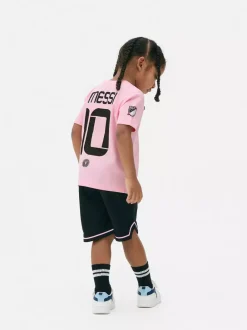Dzieci Primark Komplety I Gotowe Stroje<T-shirt z siateczki Inter Miami CF